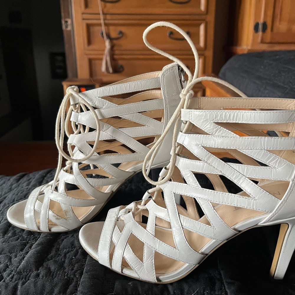 Nine West Caged Heels.